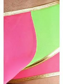 Двухцветные трусы боксеры розово-зеленого цвета Cosmos Colors RTL30PGG